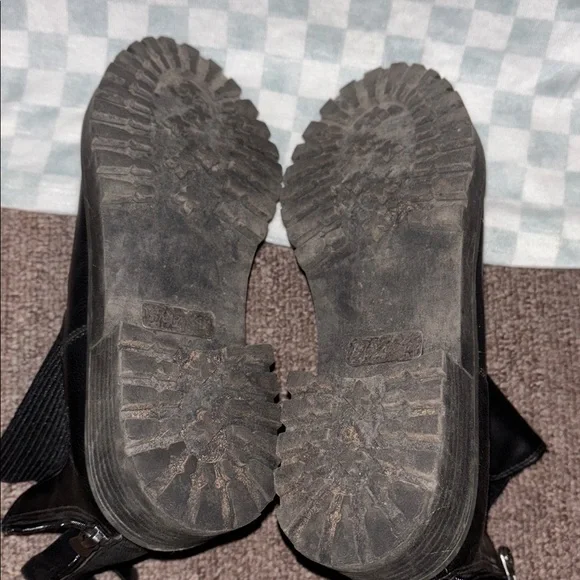 BLOWFISH Black Ankle Boots 7 1/2 - Picture 4 of 8